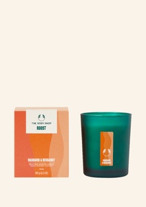 The body shop, Boost Mandarin & Bergamot Uplifting Duftkerze, 