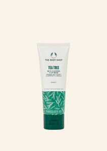 The body shop, Tea Tree Gesichtsmaske mit Tonerde, Tea Tree Gesichtsmaske mit Tonerde