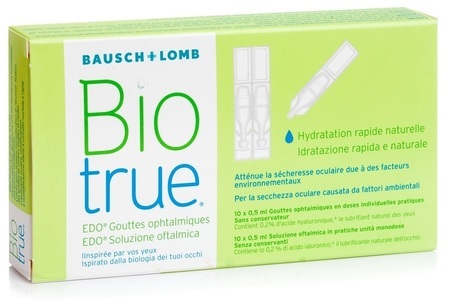 Bausch+Lomb, Biotrue Augentropfen EDO - 10x0,5ml Einzel-Dosis, Bausch & Lomb Biotrue EDO Augentropfen