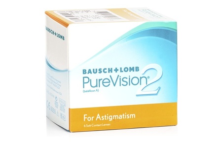 Bausch & Lomb, PureVision 2 HD for Astigmatism, 6er Pack