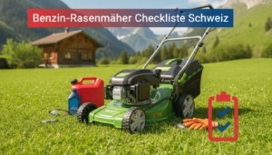 Benzin-Rasenmäher Checkliste Schweiz