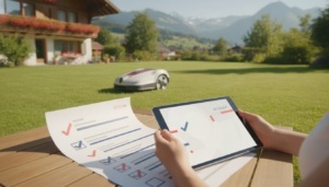 Roboter-Rasenmäher Checkliste Schweiz