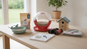 Vogelgeschenke: Von der 18-Franken-DIY-Station bis zum smarten Kamera-Haus