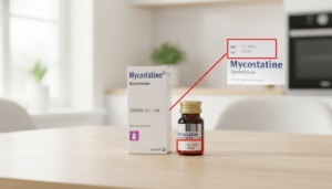 Rückruf der Charge 55234 von Mycostatin® Suspension