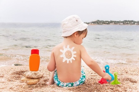 Sonnenschutz für Kinder LSF 30 - 50