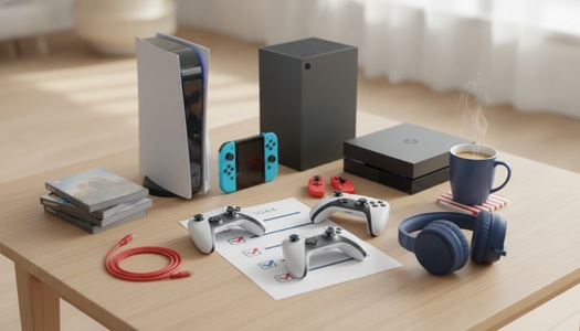 Game Konsolen Checkliste Schweiz