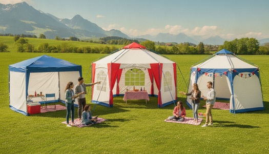 Pavillons & Party-Zelte Checkliste Schweiz