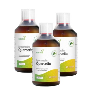 Sanasis AG, SANASIS Quercetin liposomal 3 x 250 ml, SANASIS Quercetin liposomal 3 x 250 ml