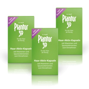 Alcina AG, Plantur 39 Haar-Aktiv-Kapseln 3x 60 Stück ohne Haarbürste, Plantur 39 Haar-Aktiv-Kapseln 3x 60 Stück