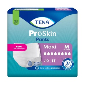undefined, Tena Pants Maxi 10 Stück M, Tena ProSkin Maxi Pants ? Inkontinenzhose Größe M (80-110 cm)