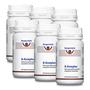 Ebi-Pharm AG, Burgerstein B-Komplex Tabletten 6x 100 Stück, Burgerstein B-Komplex 6x 100 Tabletten