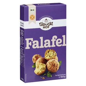 BAUCK, BAUCK Fertiggericht Bio Falafel 160 g, Bauckhof Falafel glutenfrei 160 g