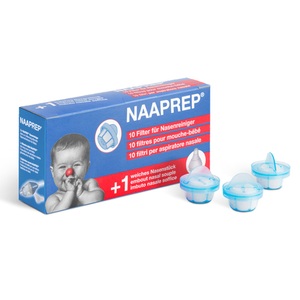 Naaprep, Naaprep Filter für Nasenreiniger (neu) (10 Stück), NAAPREP Filter für Nasenreiniger (10 Stk)