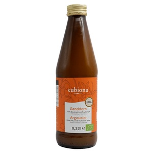 Phag GmbH, Eubiona Sanddornsaft ungesüsst 330 ml, Eubiona Sanddornsaft ungesüsst 330 ml