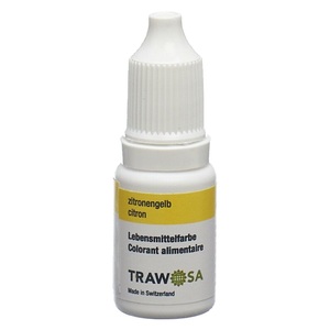 Trawosa AG, TRAWOSA Lebensmittelfarbstoff zitronengelb 10 ml, TRAWOSA Lebensmittelfarbstoff zitronengelb 10 ml