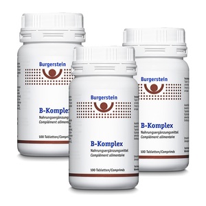Ebi-Pharm AG, Burgerstein B-Komplex Tabletten 3x 100 Stück, Burgerstein B-Komplex 3x 100 Tabletten