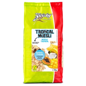 Zwicky, Zwicky Tropicalmüesli (750 g), Zwicky Tropicalmüesli 750 g