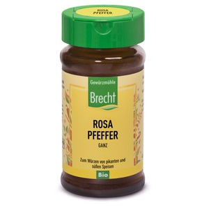 Brecht, Brecht Pfeffer rosa ganz Bio (20 g), 