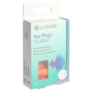 Pharmapost AG, Livsane® Ohrstöpsel Classic 8 Stück