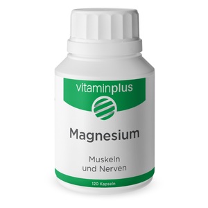 Vitaminplus, Vitaminplus Magnesium Kapseln 120 Stück, vitaminplus Magnesium Kapsel