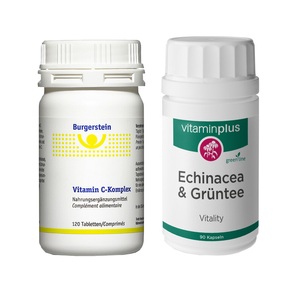 Ebi-Pharm AG, Burgerstein Vitamin C & Echinacea Set, Burgerstein Vitamin C & Vitaminplus Echinacea Immun