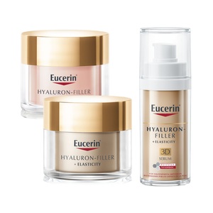 Beiersdorf AG, Eucerin Hyaluron-Filler + Elasticity Rose Set Angebot, Eucerin Hyaluron-Filler + Elasticity Rose Set Angebot