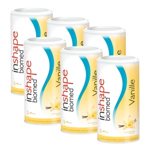Biomed, INSHAPE Biomed Pulver Vanille 6x 420 g, INSHAPE Biomed Pulver Vanille 6x 420 g