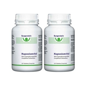 undefined, Burgerstein Magnesiumvital Tabletten 2x 120 Stück, Burgerstein Magnesiumvital Tabletten 2x 120 Stück