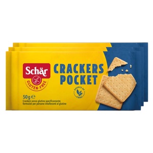 Schär, Schär Crackers Pocket glutenfrei (3 g), Schär Crackers Pocket glutenfrei (3x50g)