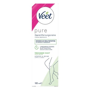 Veet Pure Enthaarungscreme trockene Haut 100 ml
