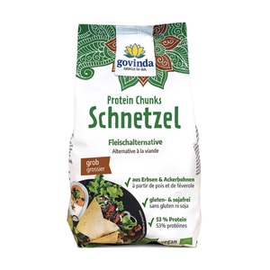Govinda Natur GmbH, govinda Protein Chunks Schnetzel, govinda Protein Chunks Schnetzel