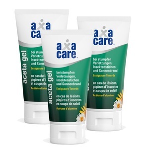 Axanova AG, AXACARE AcetaGel Essigsaure Tonerde 3x 50 ml, AXACARE AcetaGel Essigsaure Tonerde 3x 50 ml