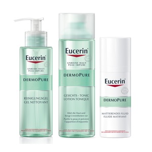 Beiersdorf AG, Eucerin DERMOPURE Set Angebot, Eucerin DermoPure Set Angebot