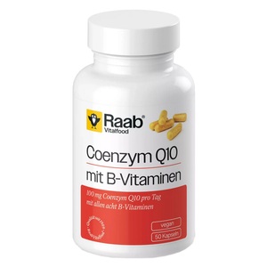 Phag GmbH, Raab Coenzym Q10 mit B-Vitaminen Kapseln 50 Stück, Raab Coenzym Q10 mit B-Vitaminen Kapseln 50 Stück