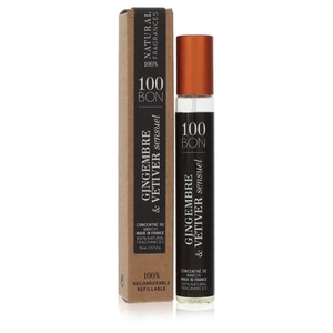 100 Bon, 100 Bon Gingembre & Vetiver Sensuel by 100 Bon Mini Concentree De Parfum (Unisex Refillable) 15 ml, 