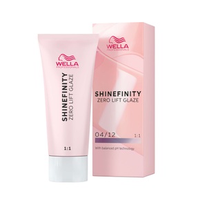 undefined, Wella Shine Finity 04/12 Mittelbraun Asche Matt 60 ml, Wella Shinefinity Color Haarfarbe 04/12 - Cool Chia 60 ml