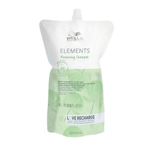 Wella, Wella Elements Renewing Shampoo, Wella Professionals Elements Renewing Shampoo Nachfüllpack 1L