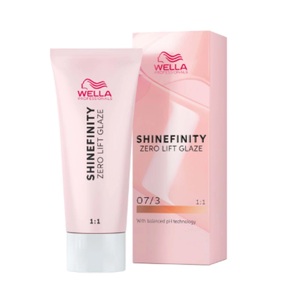 Wella, Wella Professionals Shinefinity Zero Lift Glaze, Wella Professionals SHINEFINITY 07/3 Burnt Honey