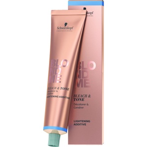Schwarzkopf Professional, Schwarzkopf BLONDME Bond Aufrechterhaltende Haarfarbe für Blondinen - Tonen, ..., Schwarzkopf Professional BlondMe Bleach & Tone Ash 60ml