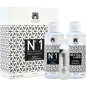 Valquer, VALQUER KIT WAVE Nº 1 (normal Hair) 100+100+10 ML, VALQUER KIT WAVE Nº 1 (normal Hair) 100+100+10 ML