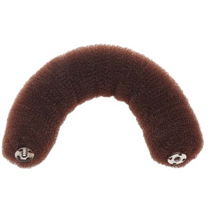 Efalock, Efalock Knotenrolle 23cm braun mit Druckknopf, Efalock Knotenrolle 23cm braun mit Druckknopf