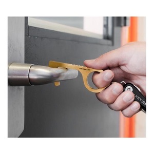 KEY SMART Schlüsselanhänger KS904-BRS CleanKey Messing 1 St.