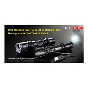 Klarus, Klarus XT12GT - Akku LED Taschenlampe - Schwarz -, 
