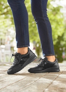 Goldner Fashion, Schnürer mit ara-Highsoft-Ausstattung - schwarz - Gr. 38 von Goldner Fashion, 