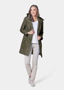 Goldner Fashion, Leichtparka - oliv - Gr. 19 von Goldner Fashion, 