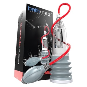 Bathmate, HydroXtreme5 (X20), Bathmate Hydroxtreme5 (x20) Penispumpe, Transparent - Amorana