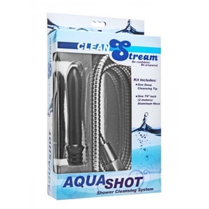 Clean Stream, Aqua Shot, Clean-stream Aqua Shot Analdusche, Schwarz - Amorana