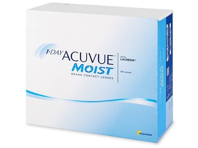 Johnson & Johnson, 1 Day Acuvue Moist (180 Linsen), 