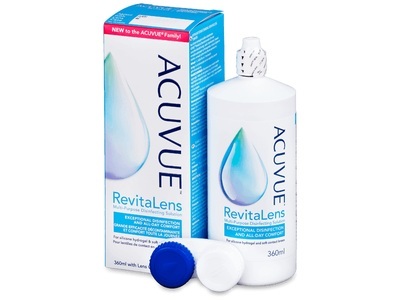 Johnson & Johnson, Acuvue RevitaLens Pflegemittel 360 ml, ACUVUE? RevitaLens + Lens Case