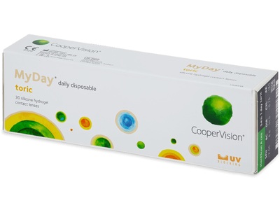 CooperVision, MyDay daily disposable toric (30 Linsen), 